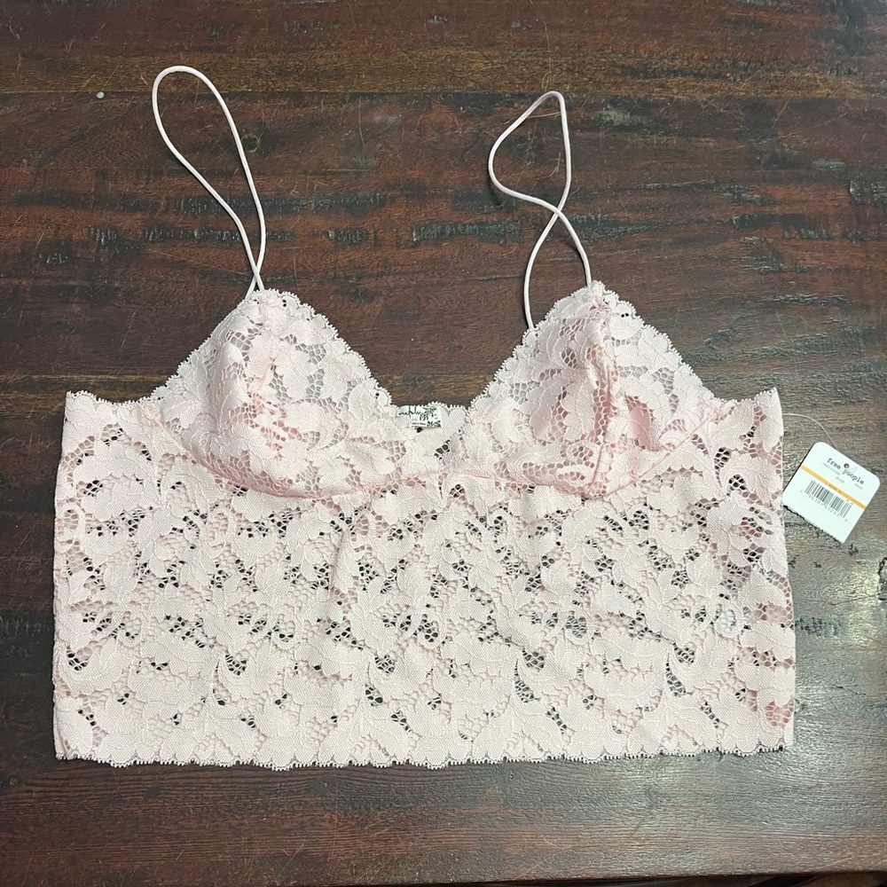 Intimately Free People pink Bralette